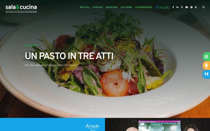 Ekrano kopija salaecucina.it
