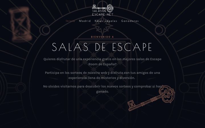 Screenshot of salasdeescape.net