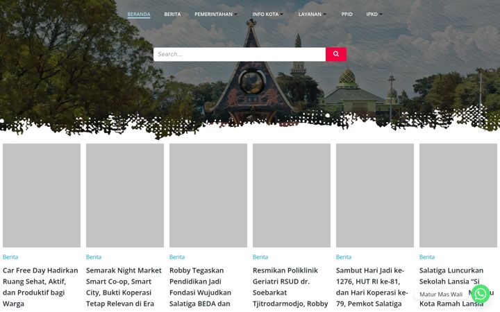 Screenshot of salatiga.go.id