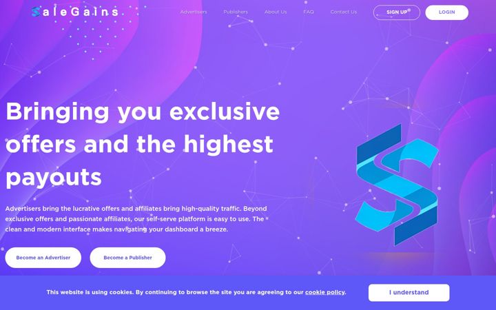 Képernyőkép: salegains.com