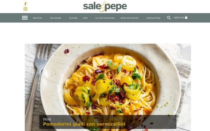 Screenshot of salepepe.it