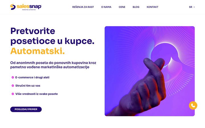 Ekrano kopija sales-snap.com
