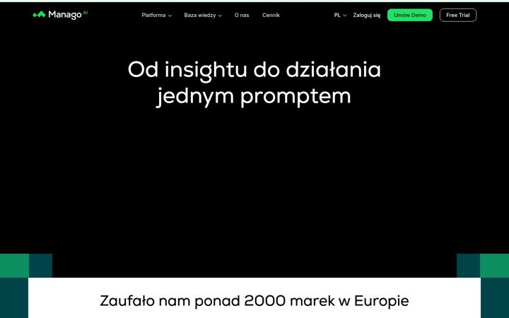 Screenshot of salesmanago.pl