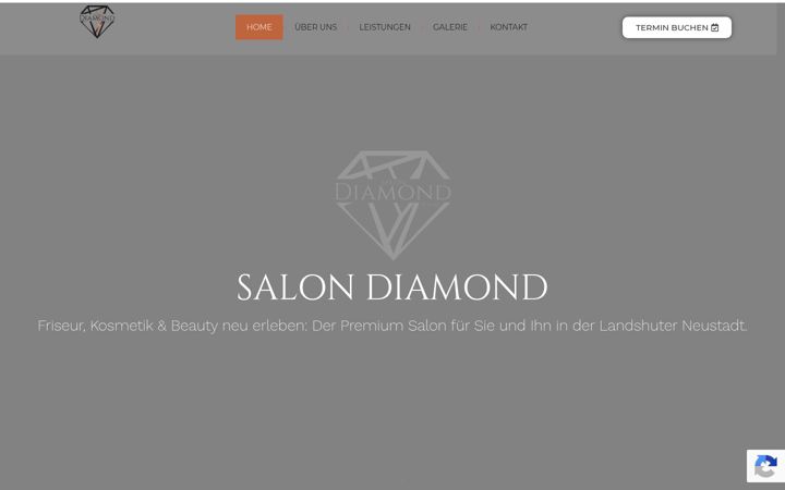Posnetek zaslona salondiamond.de