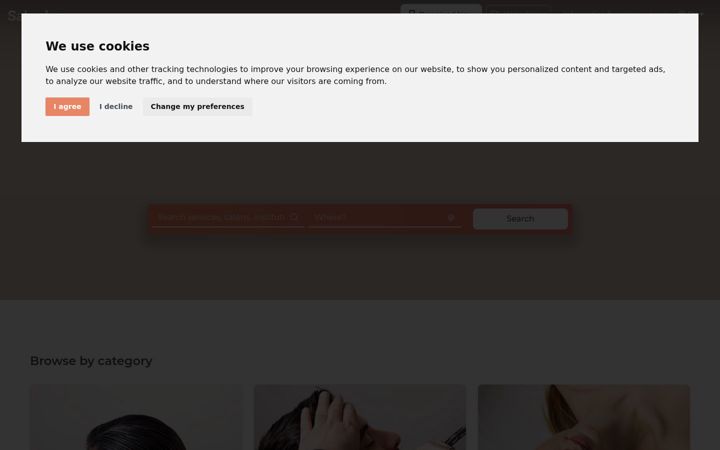 Screenshot of salonkee.be