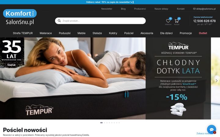 Screenshot of salonsnu.pl