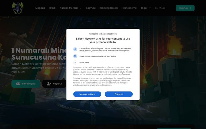 Screenshot of saloonnetwork.com