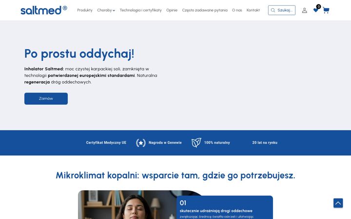 Screenshot of saltmed.pl