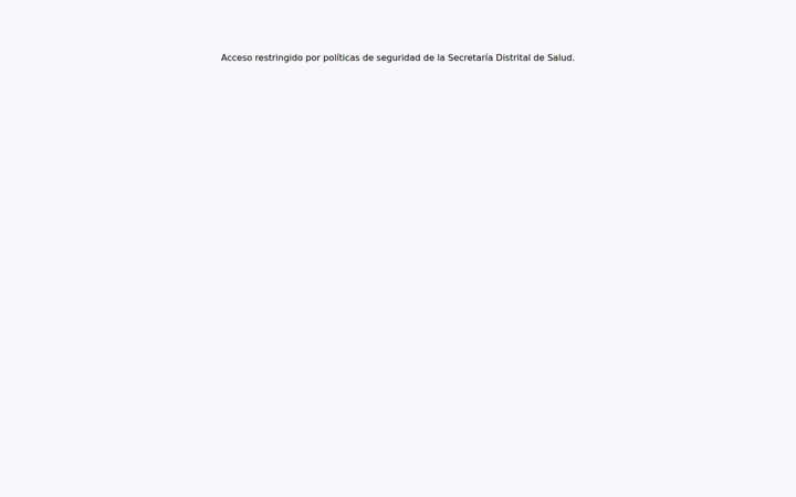 Screenshot of saludcapital.gov.co