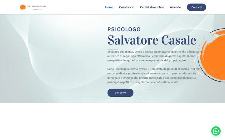 Screenshot di salvocasale.it