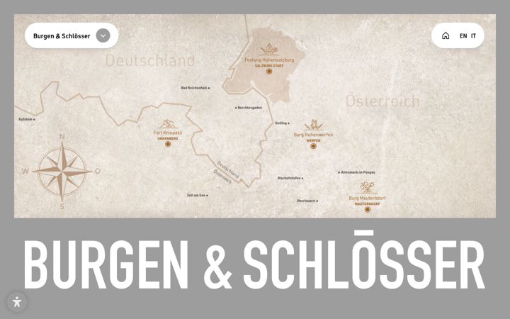 Screenshot of salzburg-burgen.at