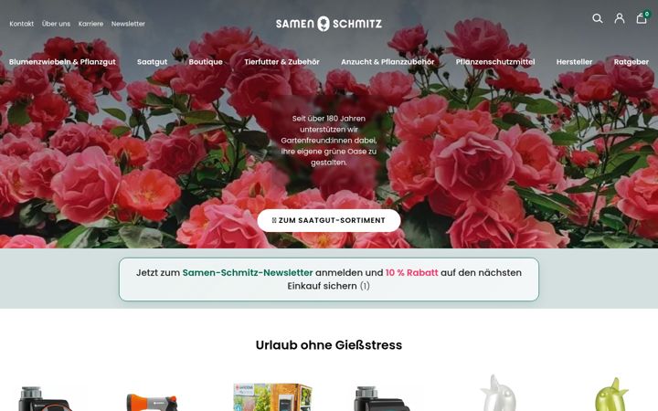 Screenshot di samen-schmitz.de