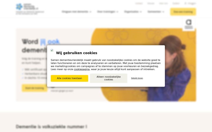 Screenshot of samendementievriendelijk.nl