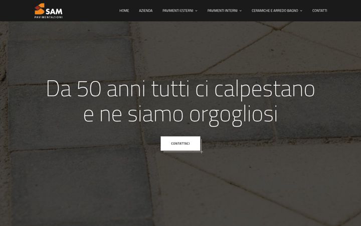 Snímek obrazovky sampavimenti.it