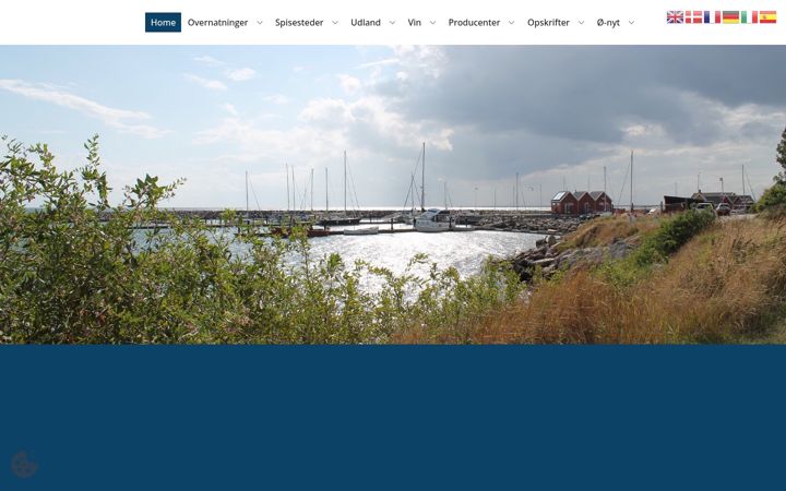 Screenshot of samsoefoodmagazine.dk