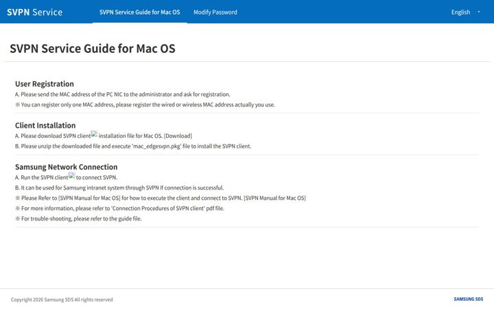 Screenshot of samsungvpn.com