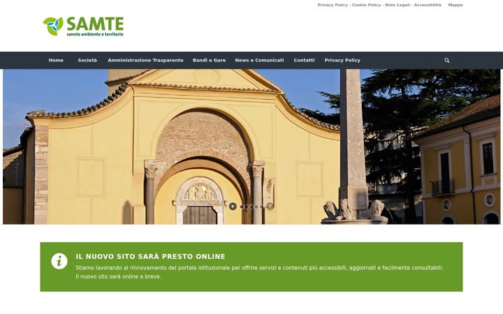 Screenshot of samte.it