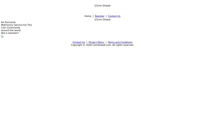 Screenshot of samudayshaadi.com