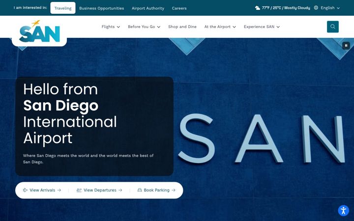 Screenshot of san.org
