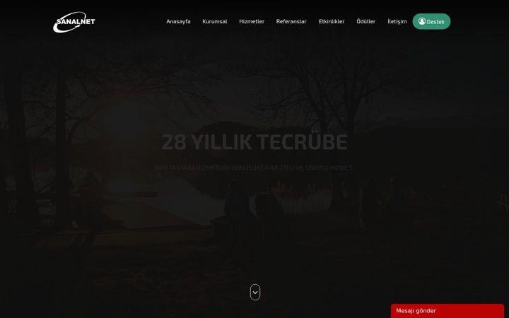 Screenshot of sanalnet.com