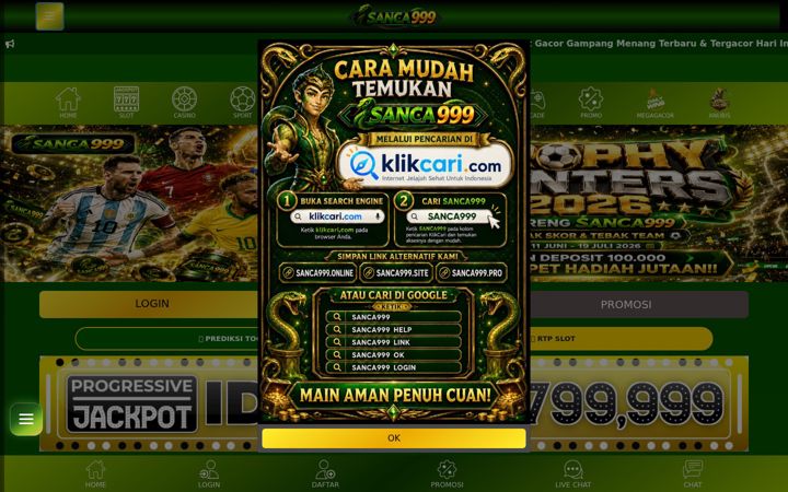 Screenshot of sanca999.me