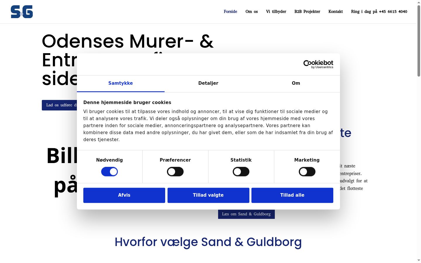 Screenshot tal-banner tal-kunsens muri qabel kwalunkwe interazzjoni