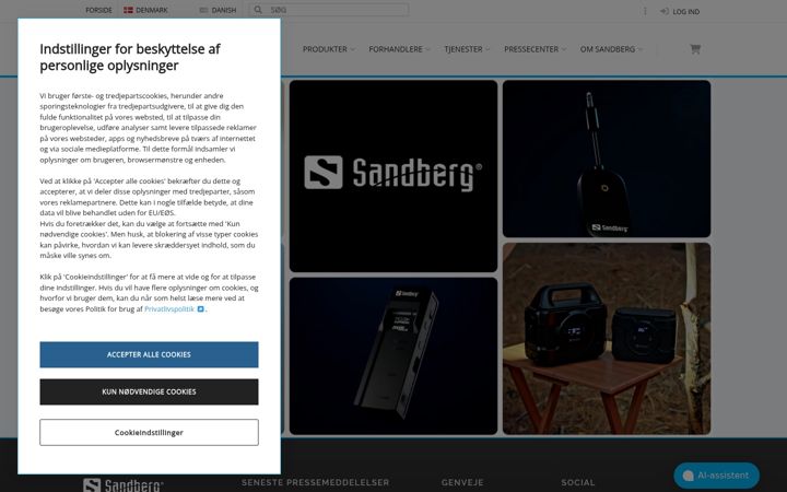 Screenshot of sandberg.world