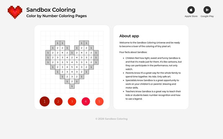 Screenshot of sandbox.love