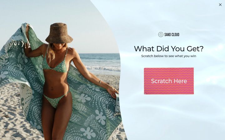 Screenshot of sandcloud.com