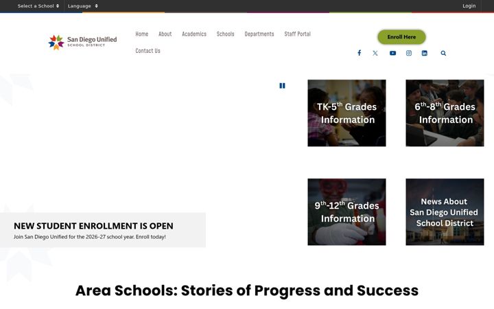 Screenshot of sandi.net