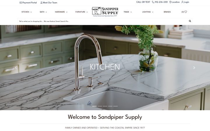 Screenshot of sandpipersav.com