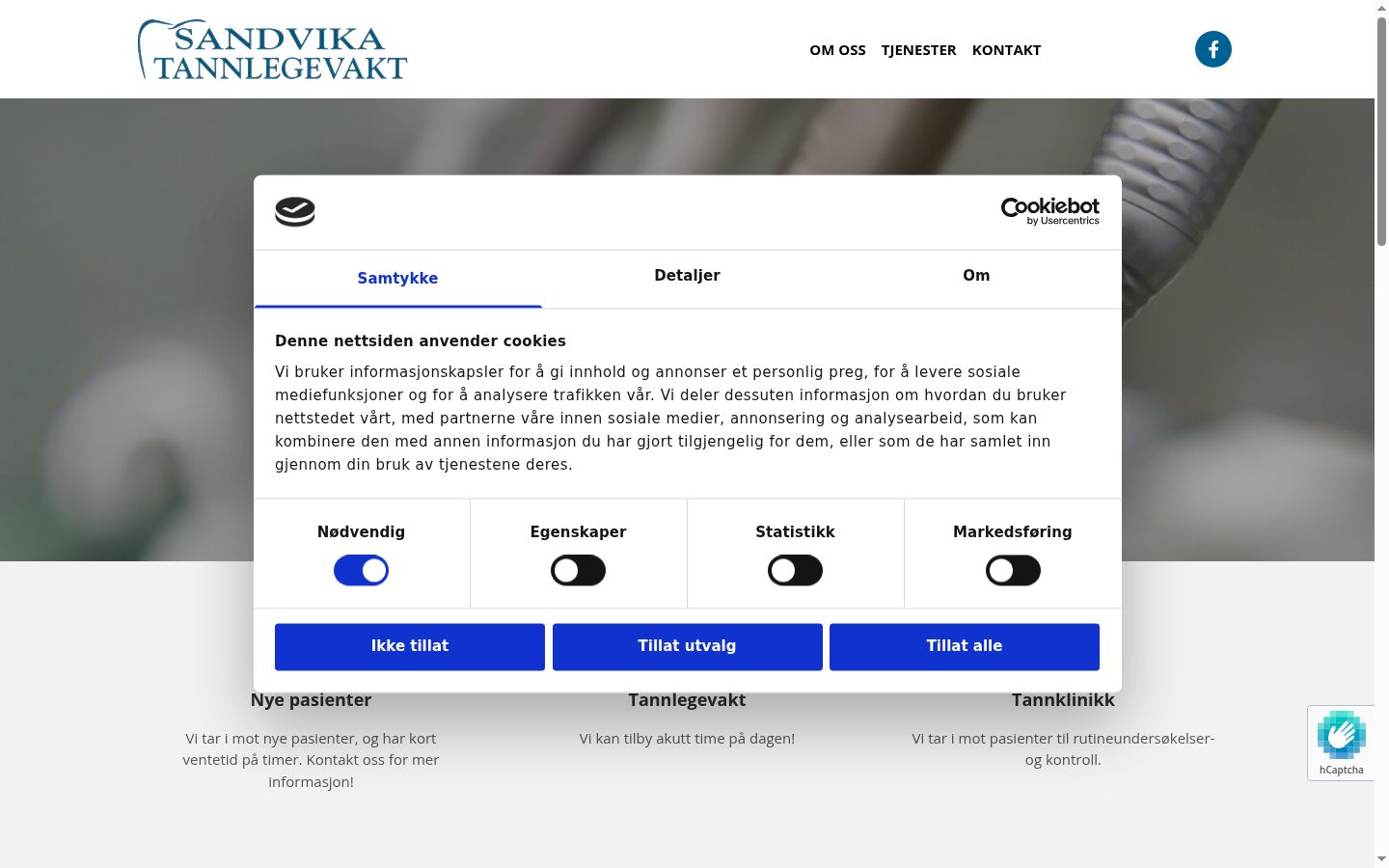 Zrzut ekranu banera zgody wyświetlanego przed jakąkolwiek interakcją