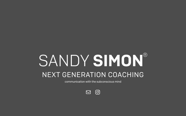 Screenshot of sandy-simon.de