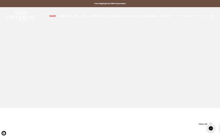 Screenshot of sanscomplexe.com