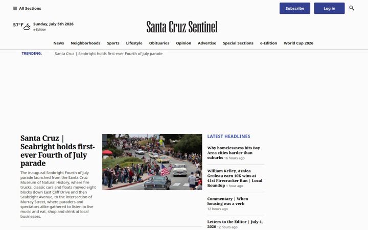 santacruzsentinel.com