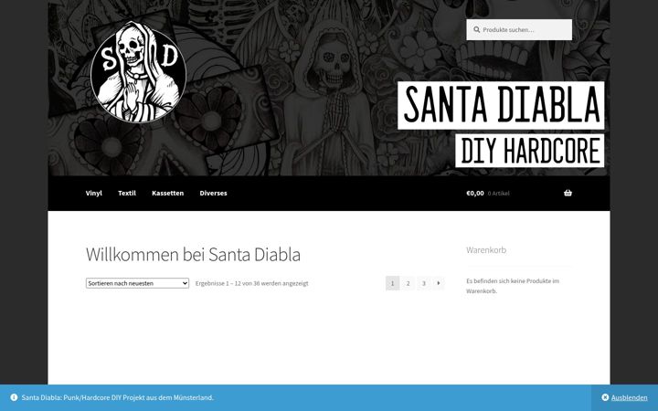 Screenshot ta' santadiabla.de