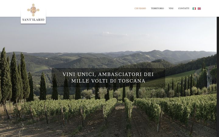 Screenshot of santilariovini.it