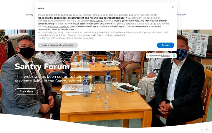 Screenshot of santryforum.ie