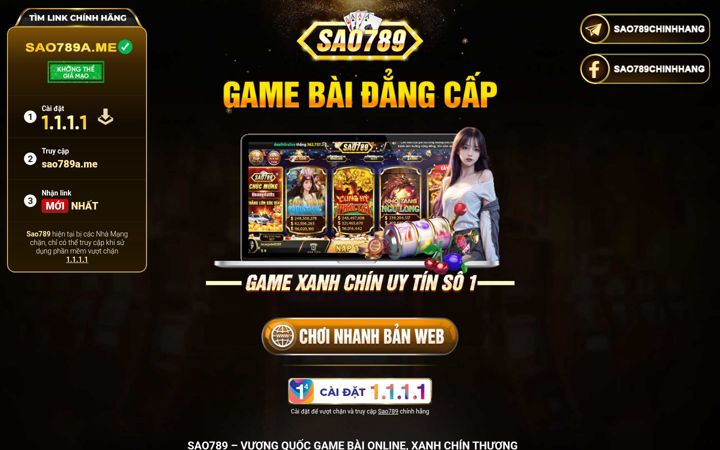 Screenshot of sao789a.me