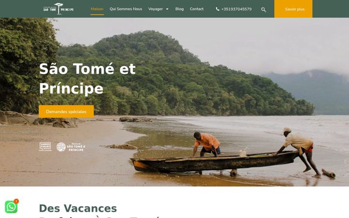 Ekrano kopija saotomeetprincipe.fr