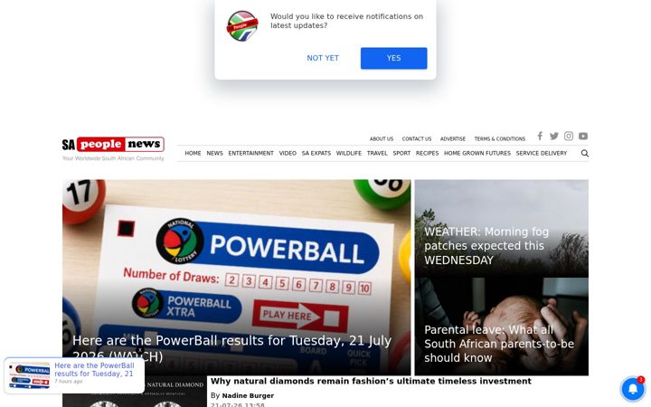 Screenshot of sapeople.com