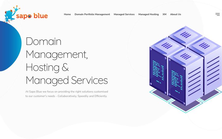 Screenshot of sapo.net.au