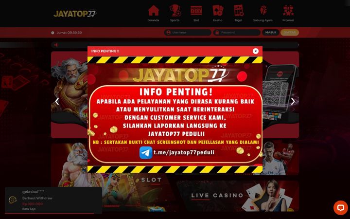 Screenshot of saranaindogunadigital.com