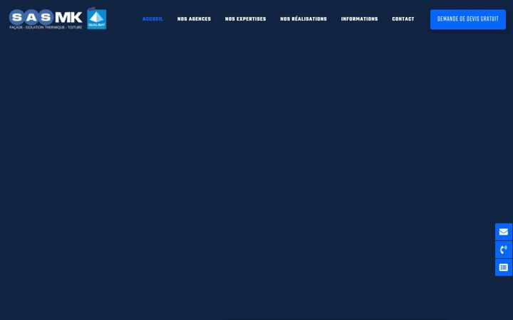 Screenshot of sasmk.fr