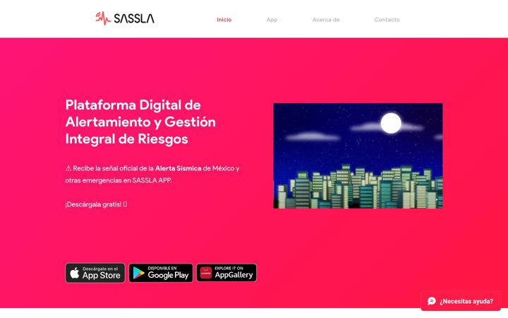Screenshot of sasslaapis.com