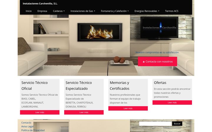 Screenshot of satcarchenilla.es