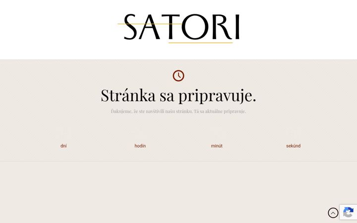 Skærmbillede af satorihome.sk