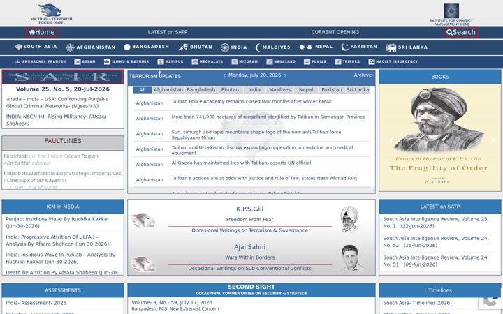 Screenshot of satp.org