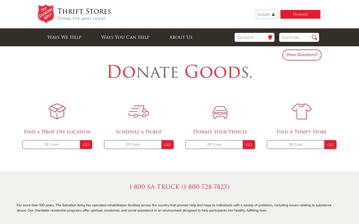 Screenshot of satruck.org
