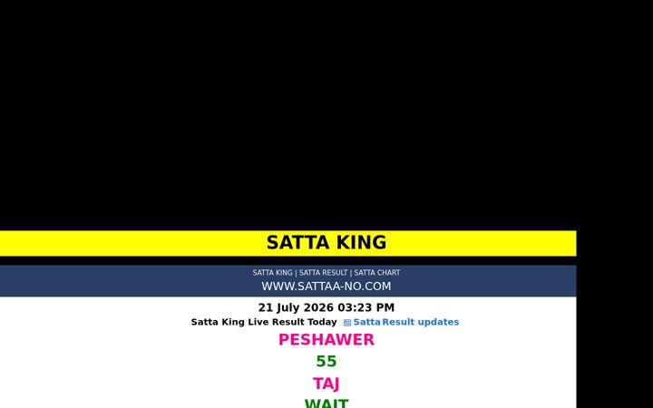Screenshot of sattaa-no.com